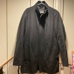 Gray coat